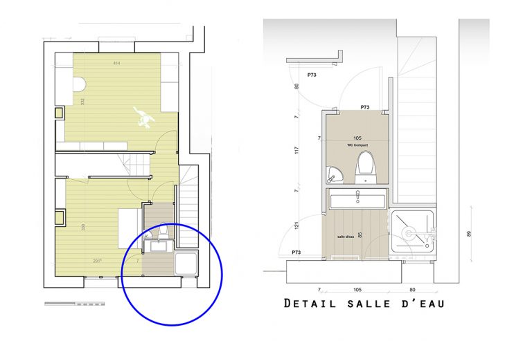 Plan Salle D Eau 2m2null